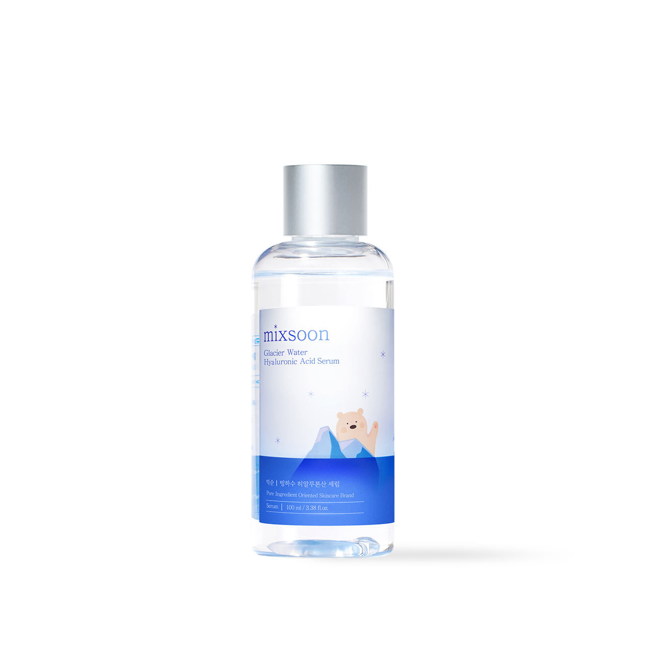 mixsoon Glacier Water Hyaluronic Acid Serum 100ml concentrated serum texture and finish