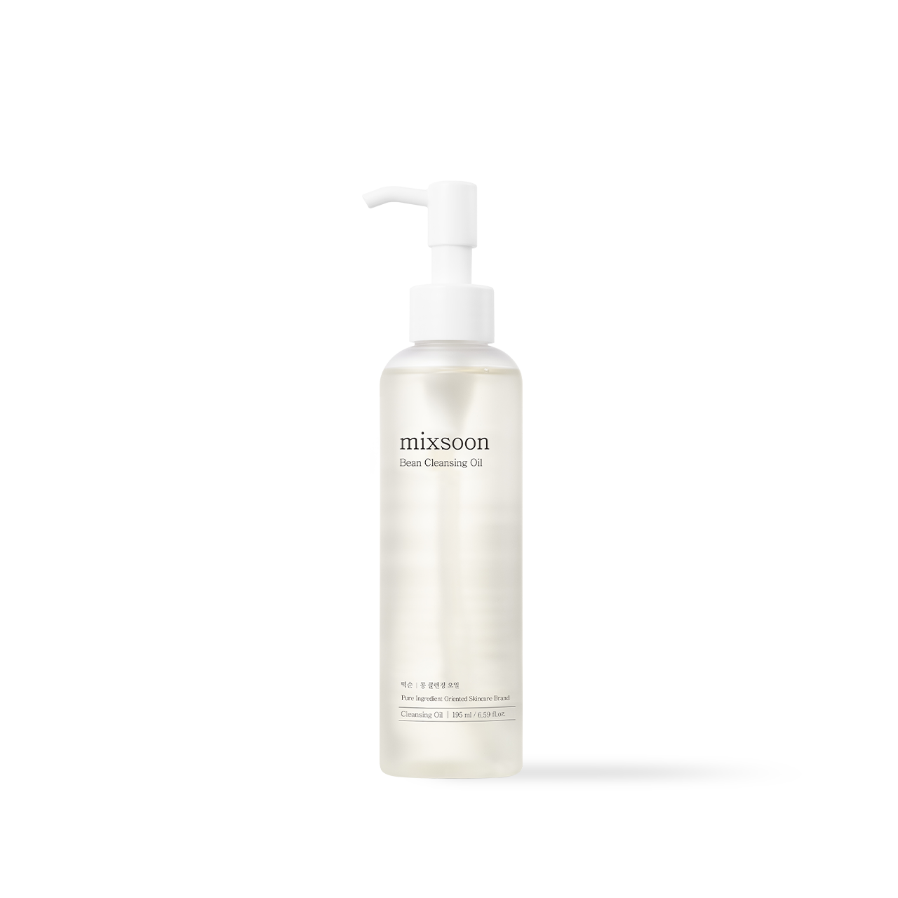 mixsoon Bean Cleansing Oil 195ml with Fermented Soybean that leaves skin feeling comfortable rather than stripped