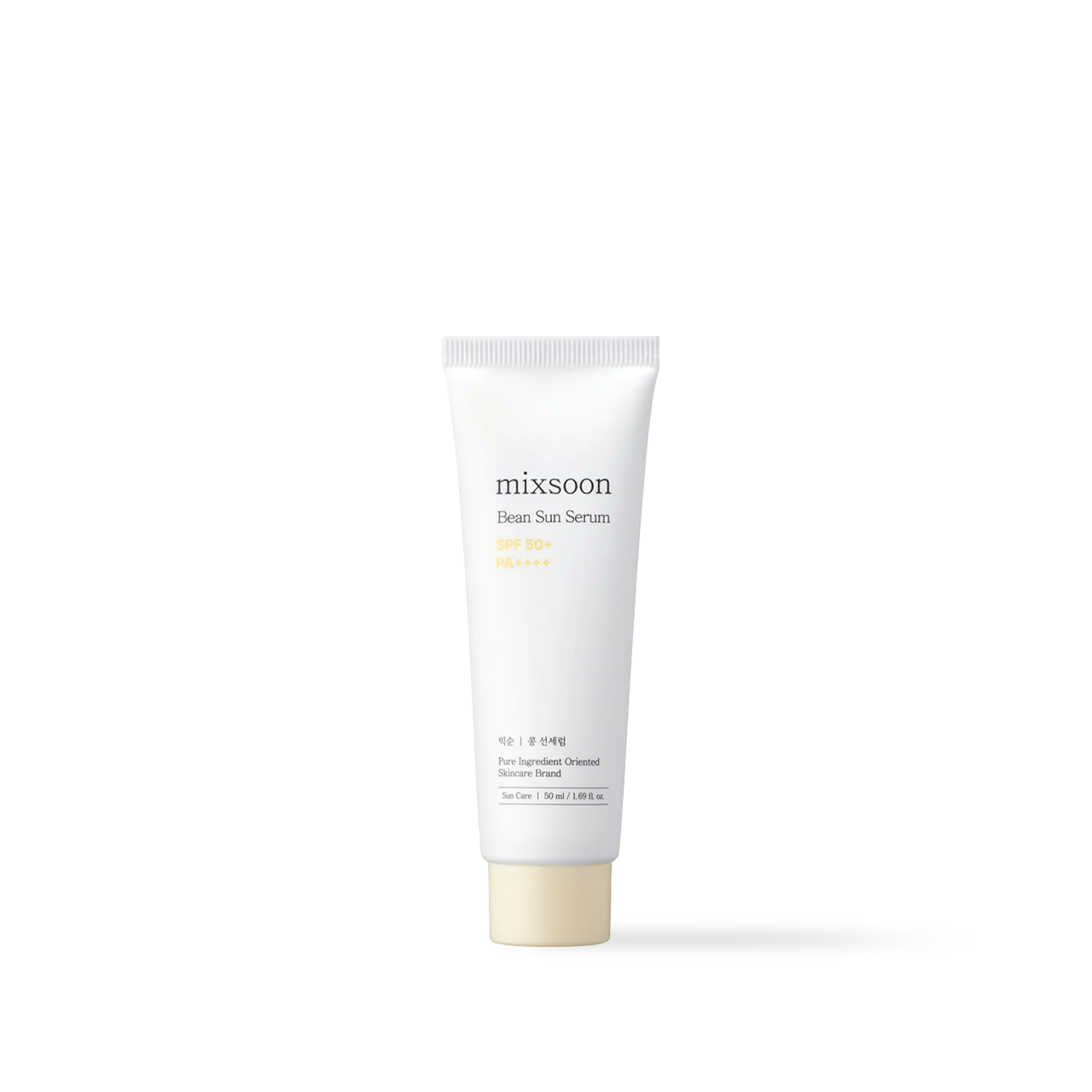 mixsoon Bean Sun Serum 50ml spreadable sunscreen texture and finish
