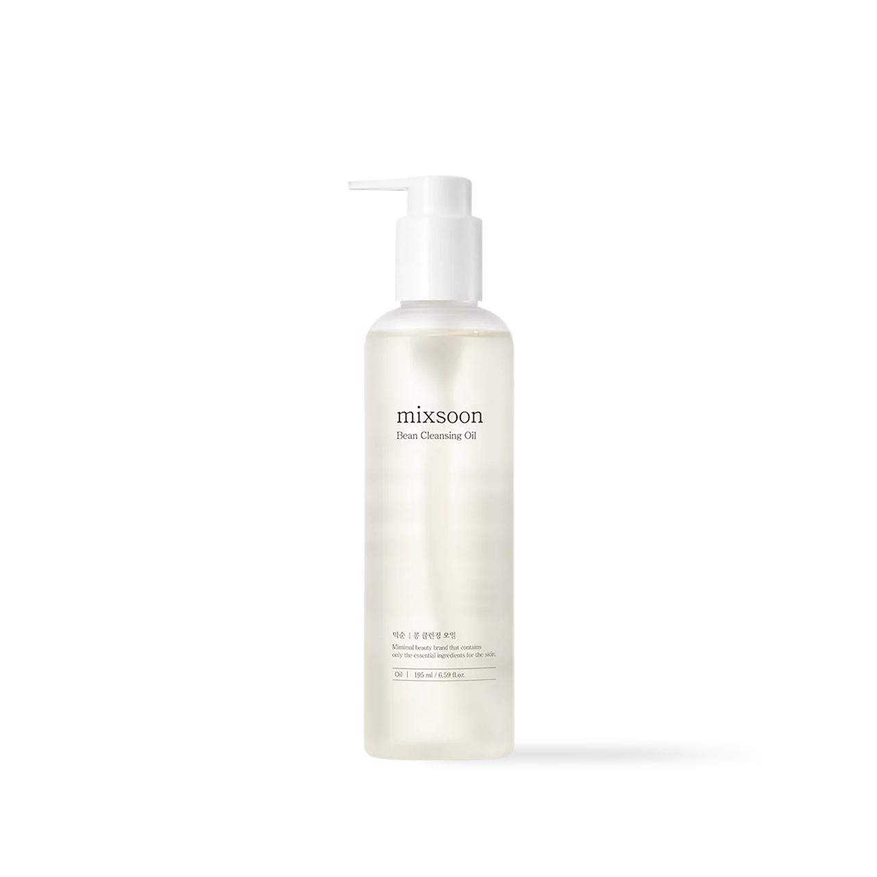 mixsoon Bean Cleansing Oil 195ml cleansing oil texture and finish