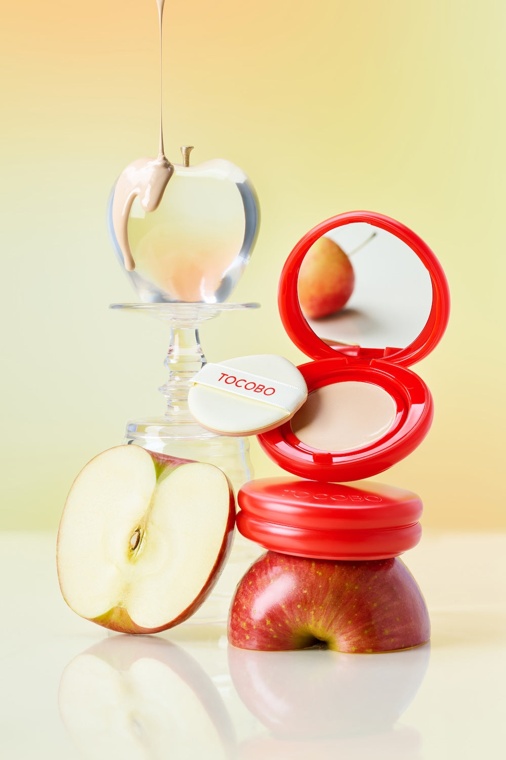 Tocobo Apple Dewy Fit Cushion + Refill