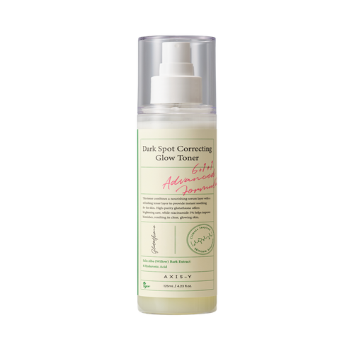 AXIS-Y Dark Spot Correcting Glow Toner 125ml - fine mist texture