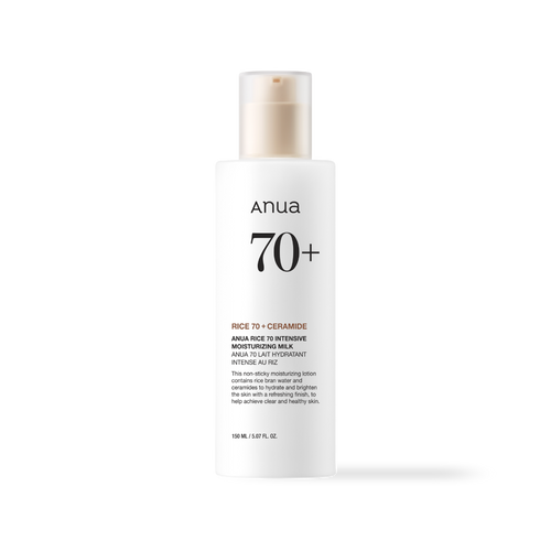 Anua Rice 70 Intensive Moisturizing Milk 150ml - front