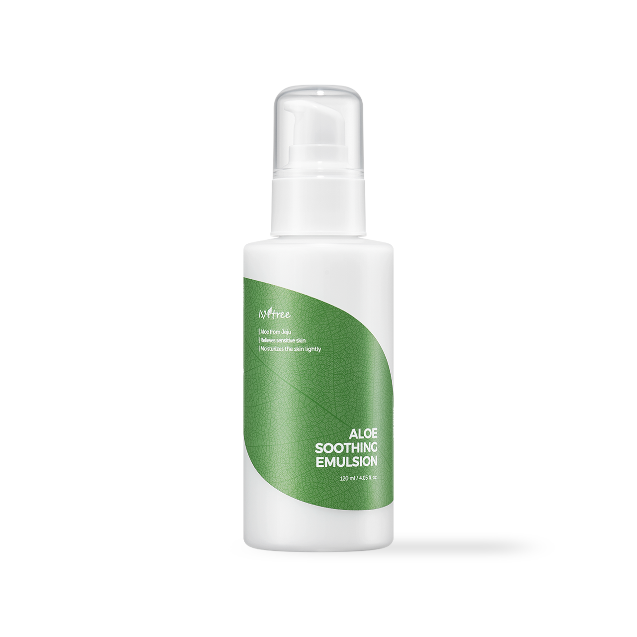 Isntree Aloe Soothing Emulsion 120ml - side view