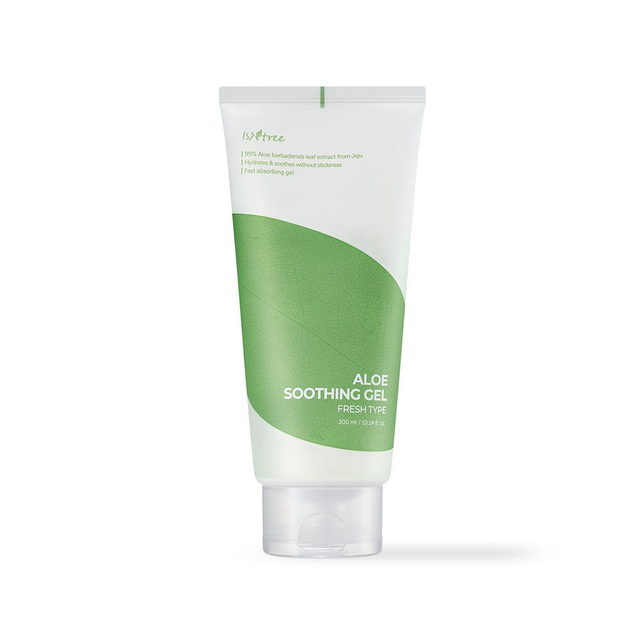 Isntree Aloe Soothing Gel Fresh Type 300ml - side view