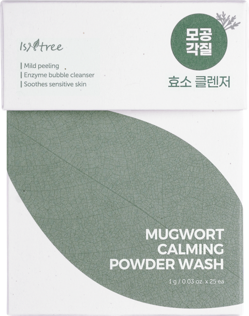 Isntree Mugwort Calming Powder Wash 1g*25ea