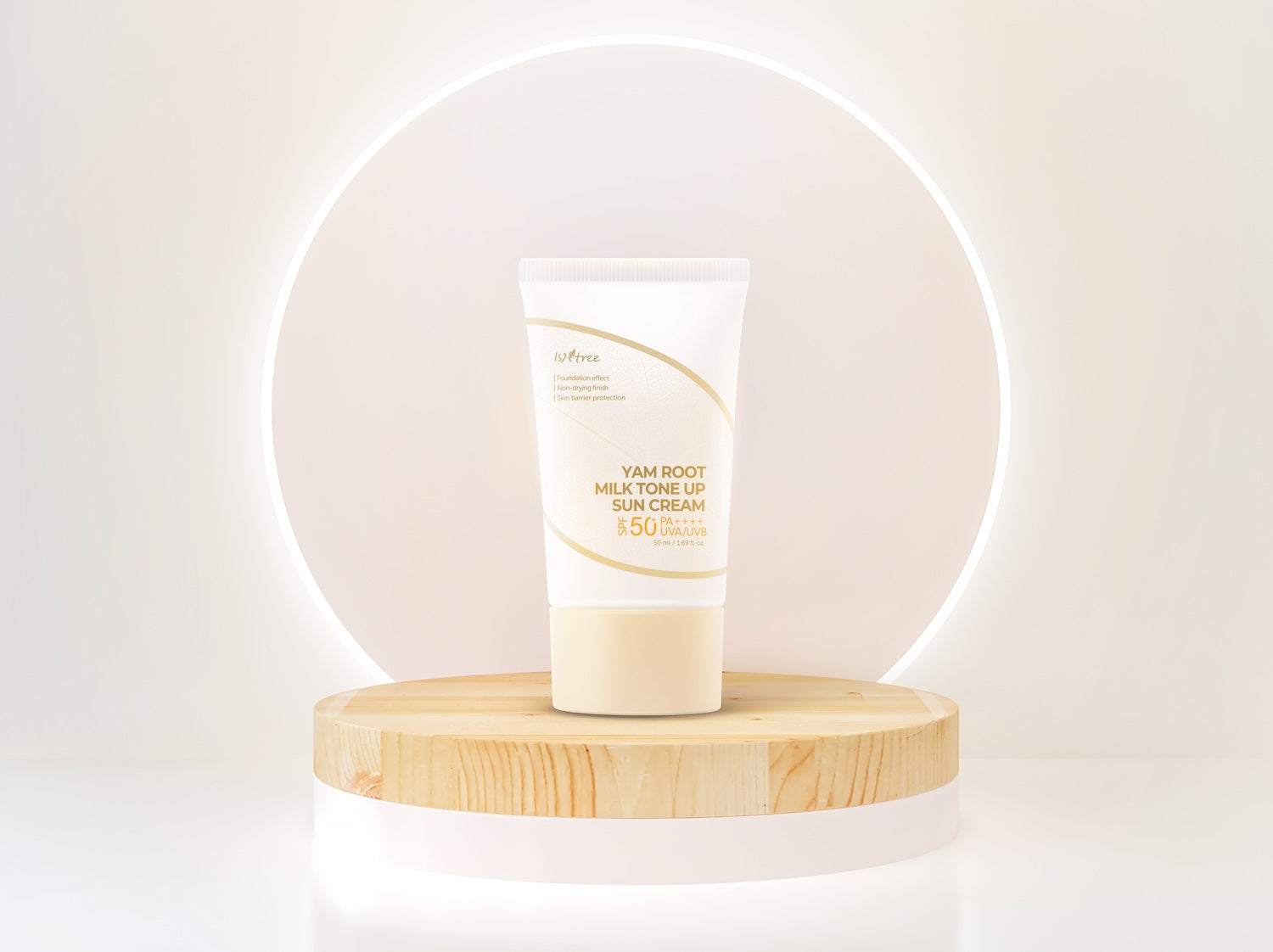 Isntree Yam Root Milk Tone Up Sun Cream 50ml