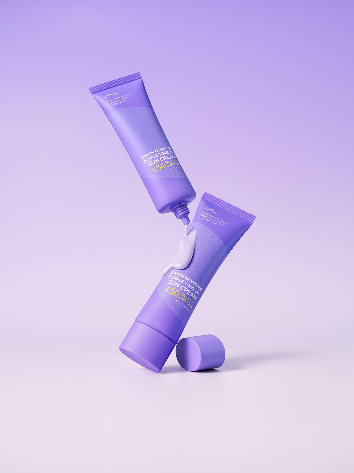 Isntree Onion Newpair Purple Tone Up Sun Cream 50ml