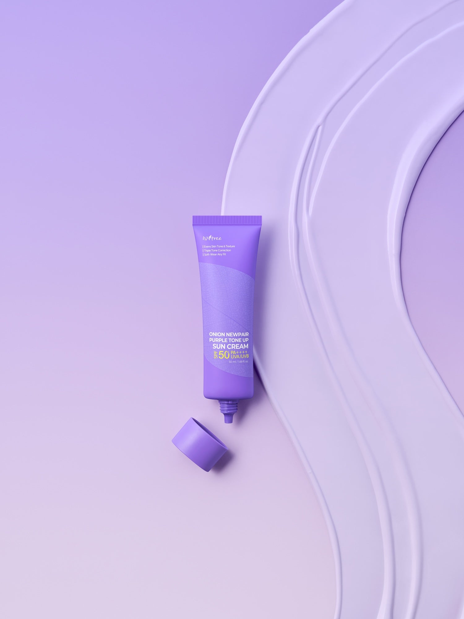 Isntree Onion Newpair Purple Tone Up Sun Cream 50ml