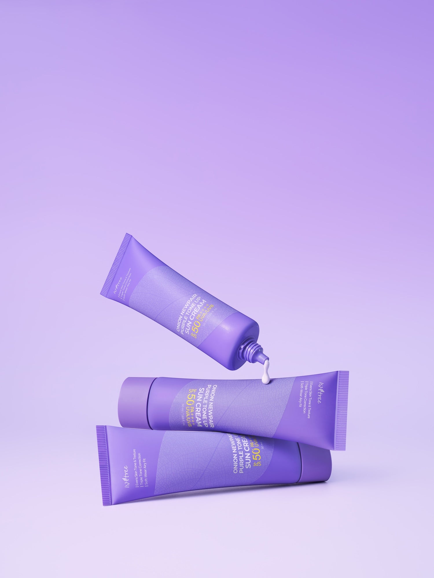 Isntree Onion Newpair Purple Tone Up Sun Cream 50ml