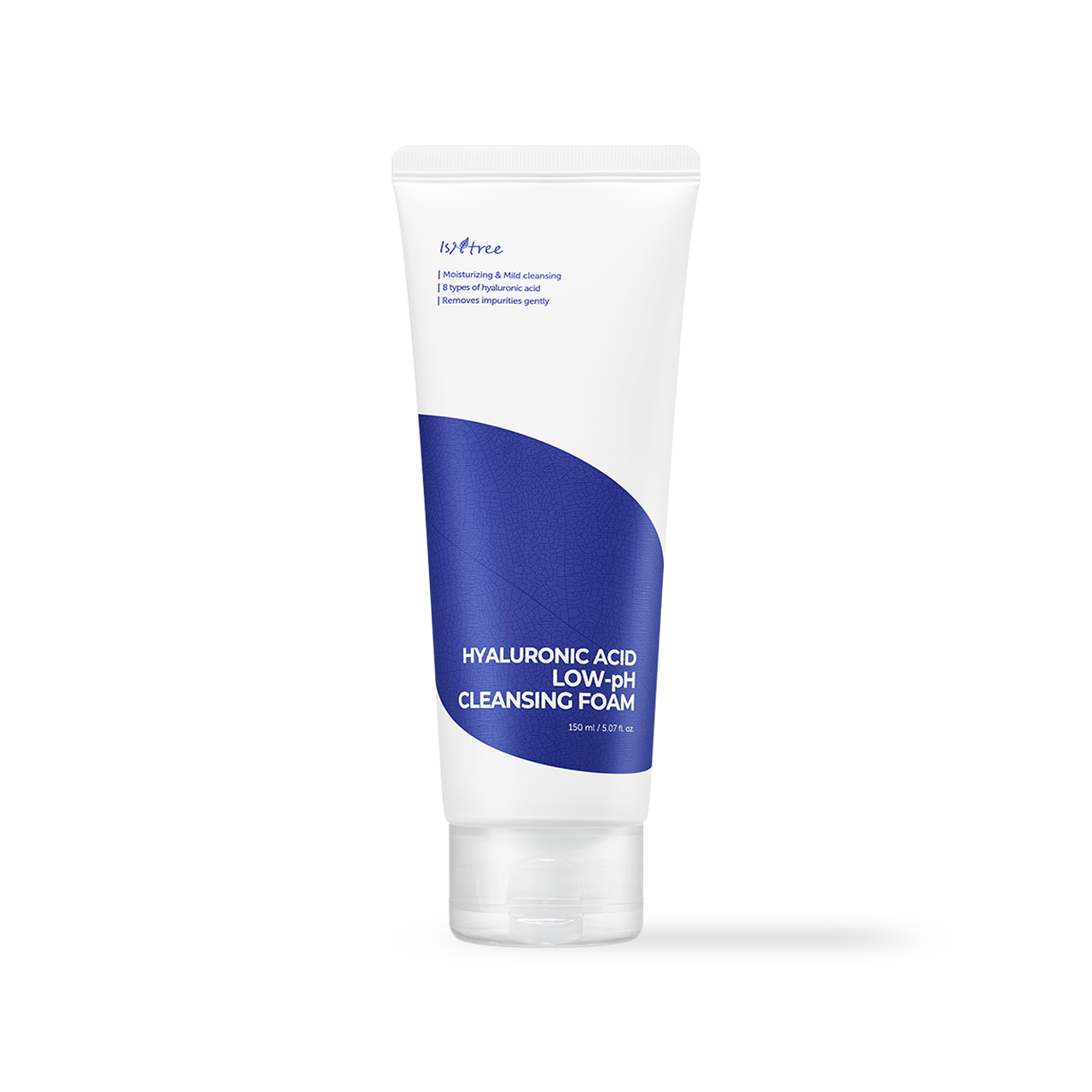 Isntree Hyaluronic Acid Low-pH Cleansing Foam 150ml - side view
