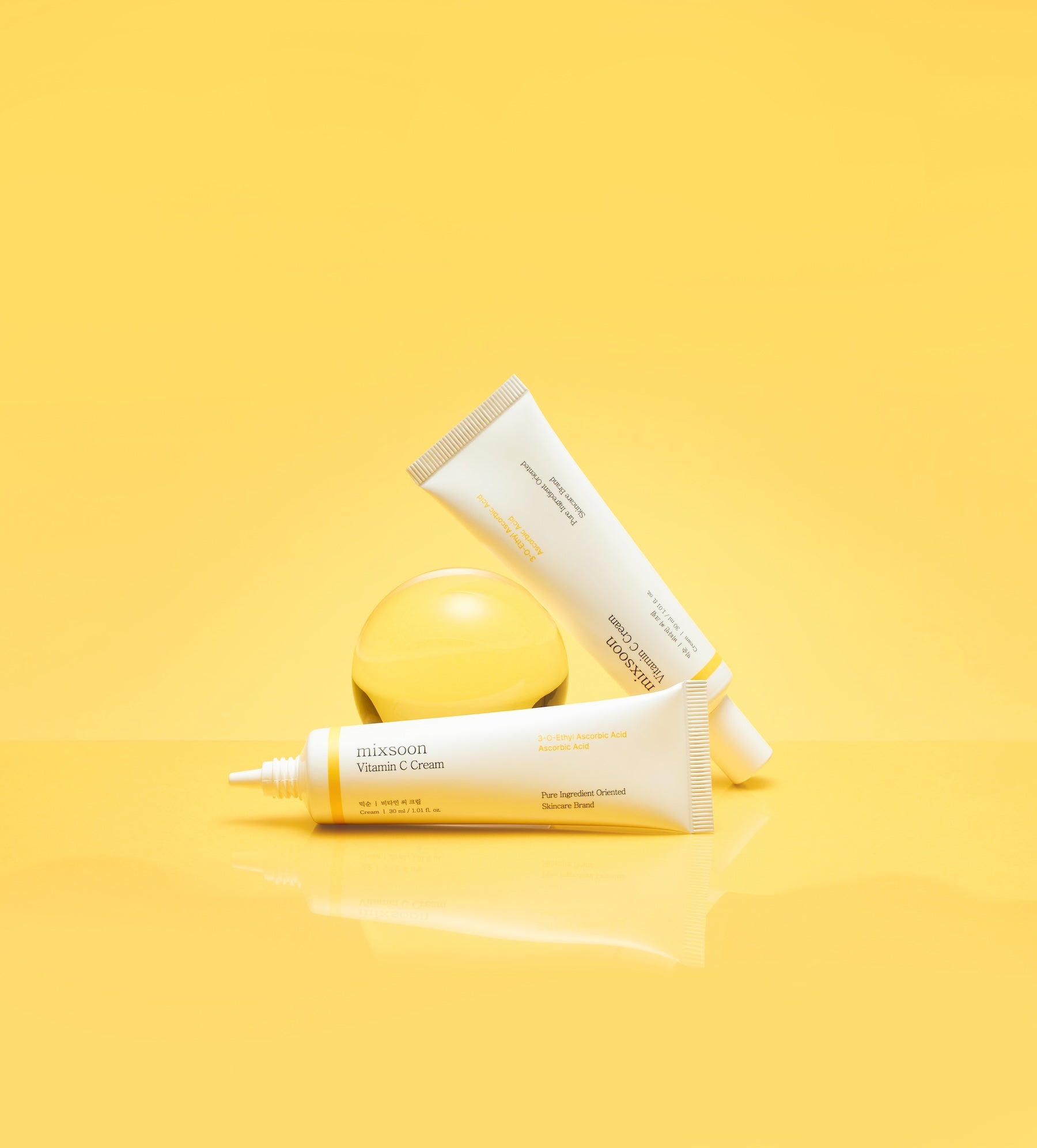 mixsoon Vitamin C Cream 30ml formula featuring Glutathione