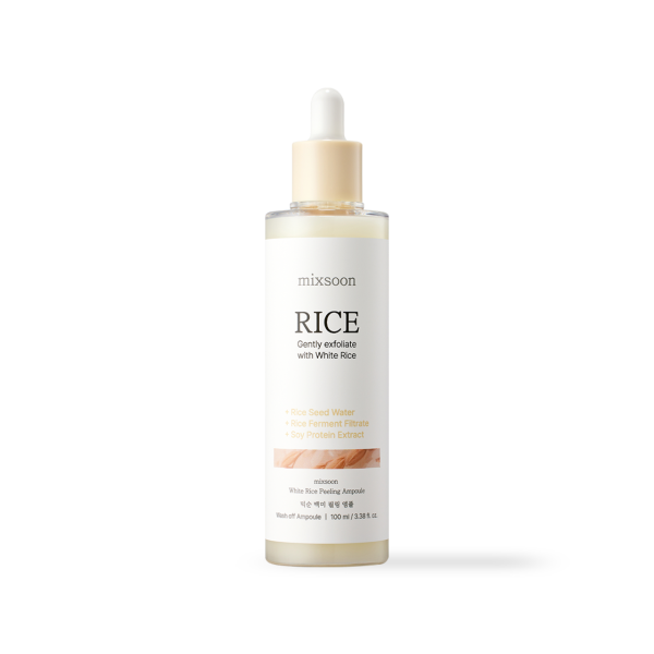 mixsoon White Rice Peeling Ampoule 100ml product packaging