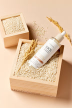 mixsoon White Rice Peeling Ampoule 100ml formula featuring Rice Ferment