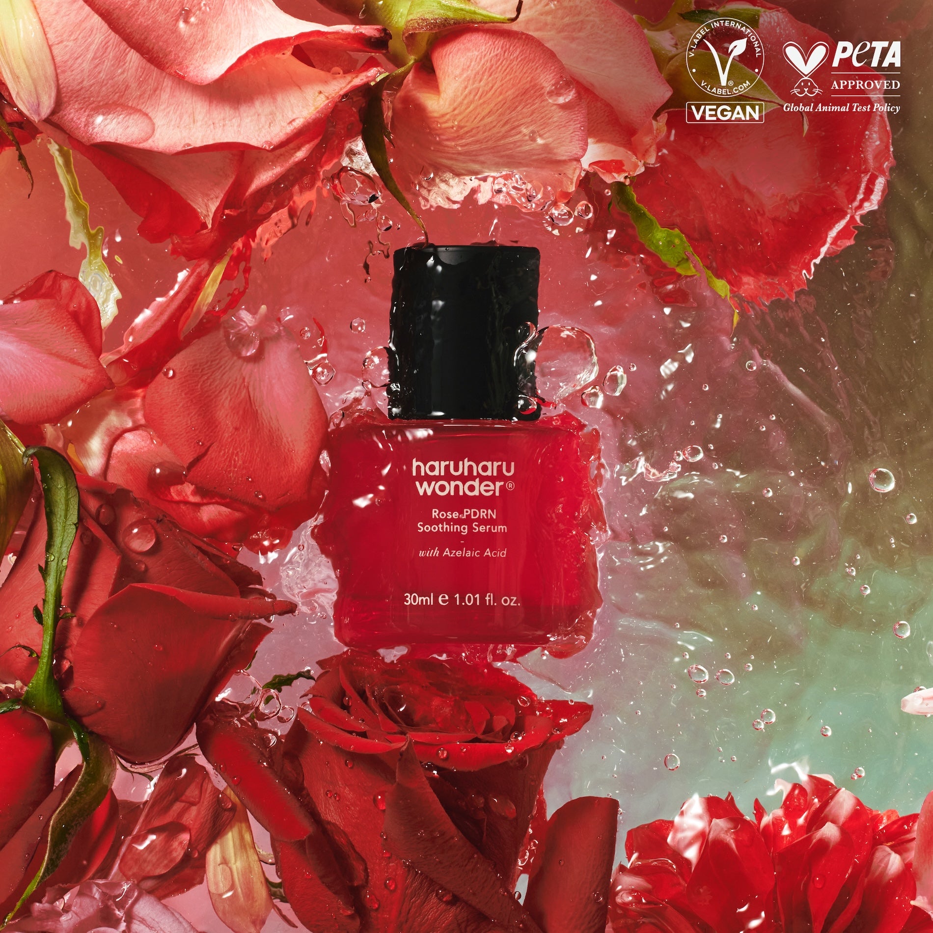 Haruharu Wonder Rose PDRN Soothing Serum 30ml - ingredients