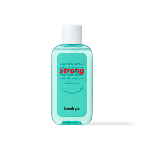 Laundryou Clean Face Gargle Gel-to-Foam Cleanser Strong - front