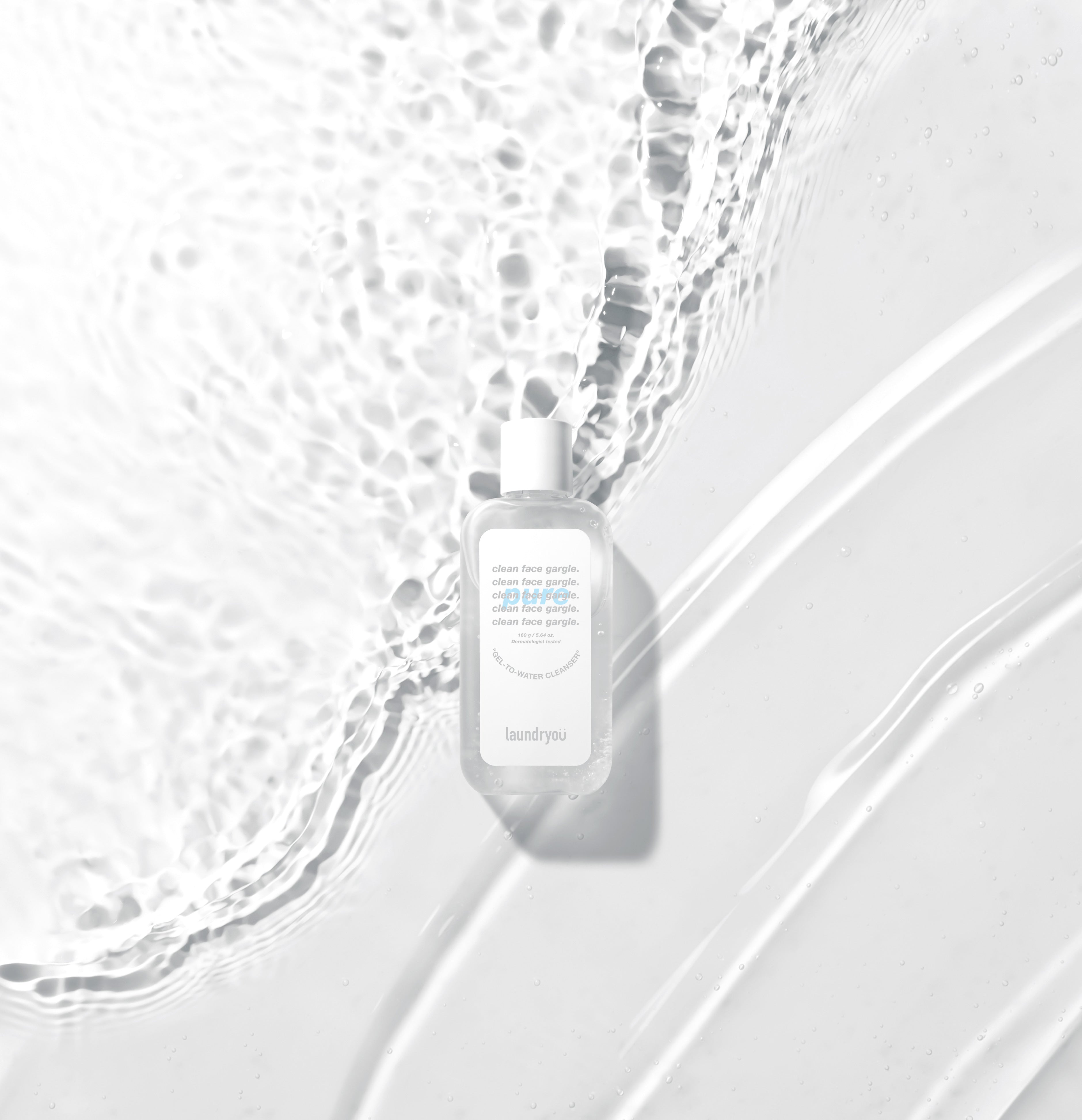 Laundryou Clean Face Gargle Gel-to-Foam Cleanser PURE