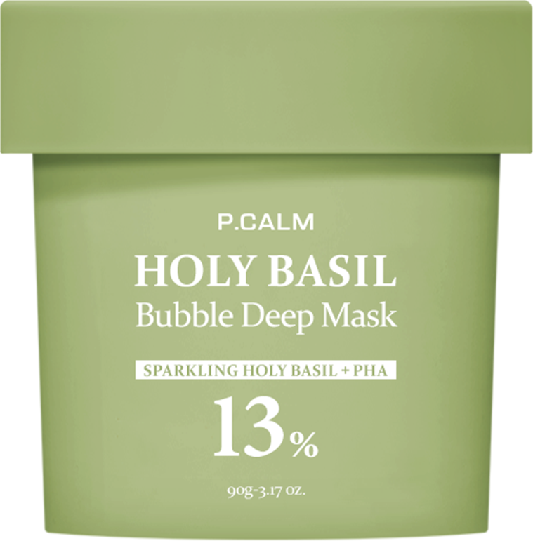 P.CALM Holy Basil Bubble Deep Mask