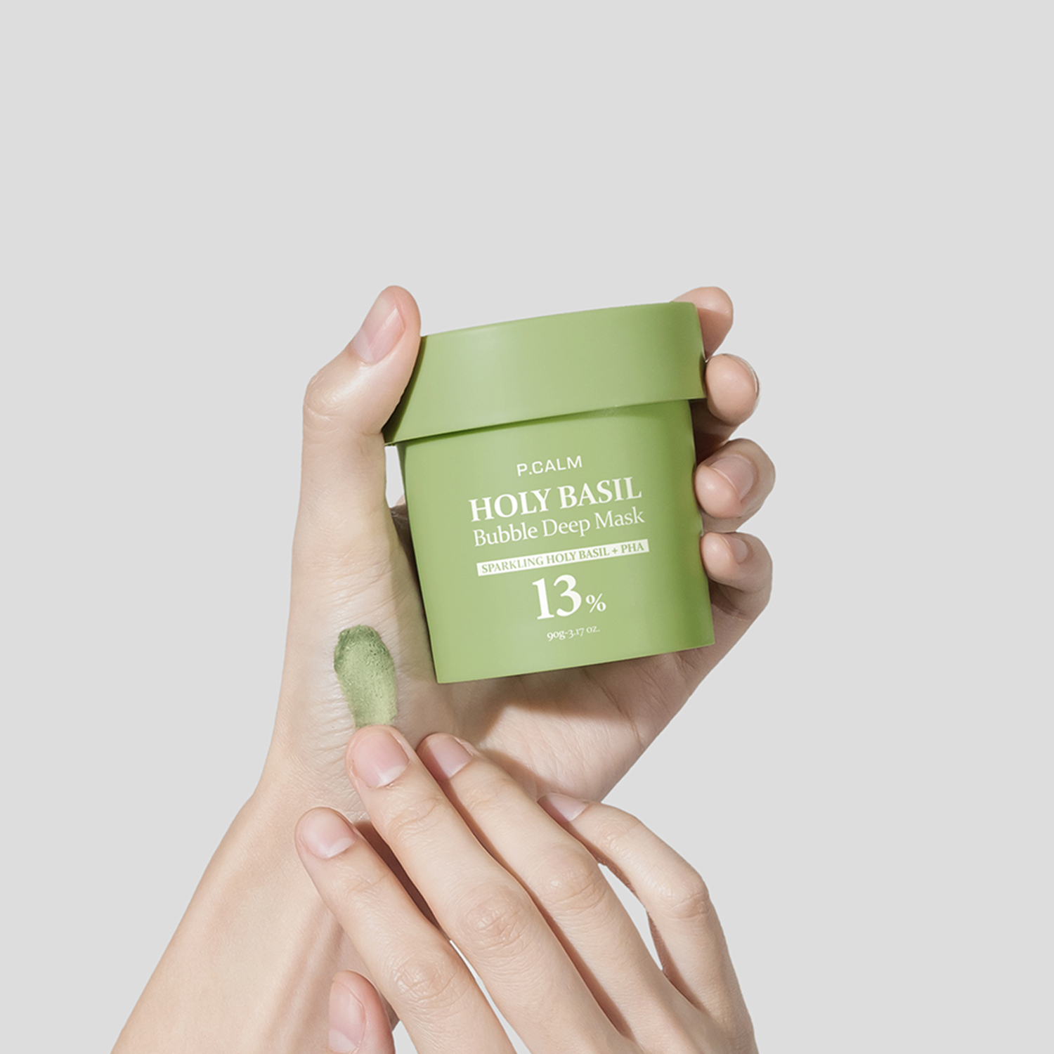 P.CALM Holy Basil Bubble Deep Mask