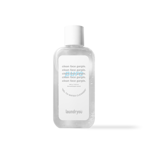 Laundryou Clean Face Gargle Gel-to-Foam Cleanser Pure - texture