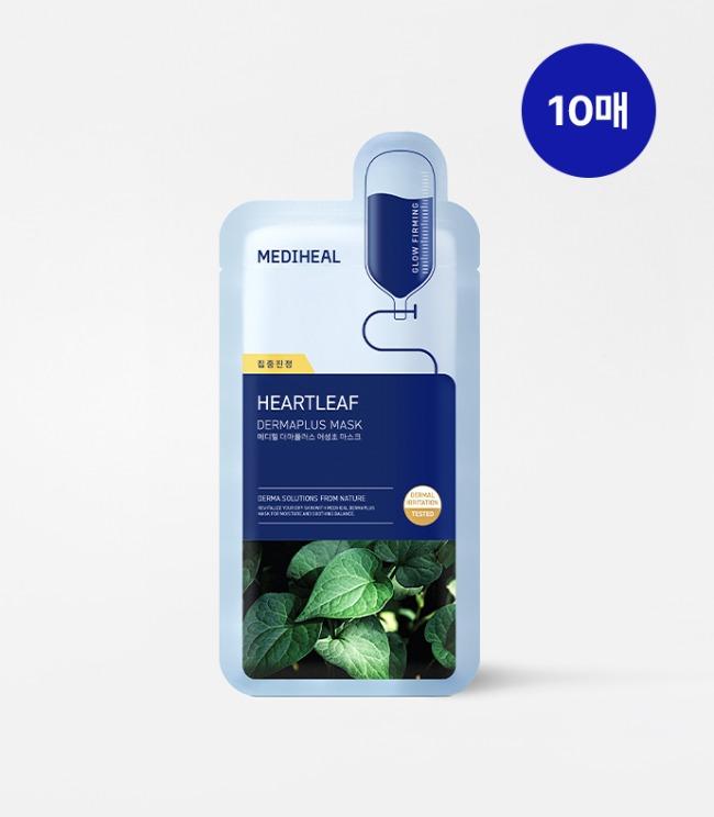 Mediheal Derma Plus Heartleaf Mask x 10