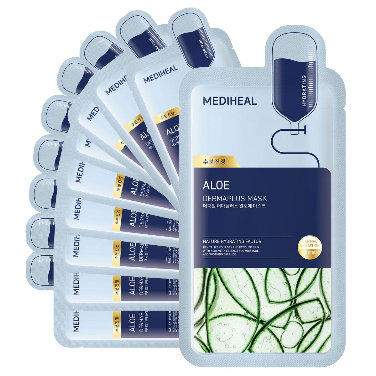 Mediheal Derma Plus Aloe Mask x 10