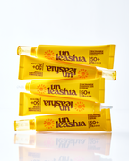 Unleashia Niacinamide Banana Sun Serum 40ml - application