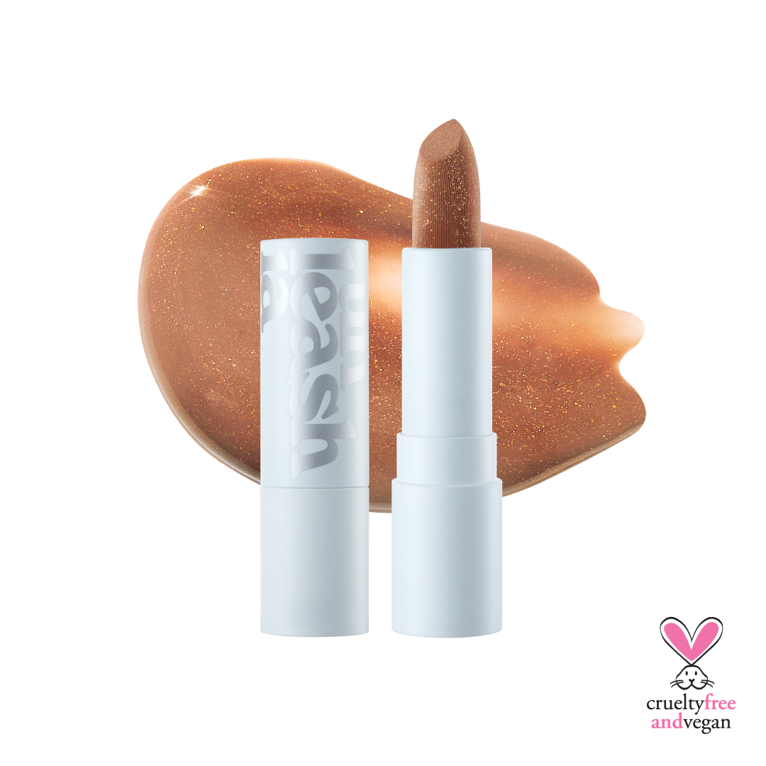 Unleashia Glacier Vegan Lip Balm - swatch