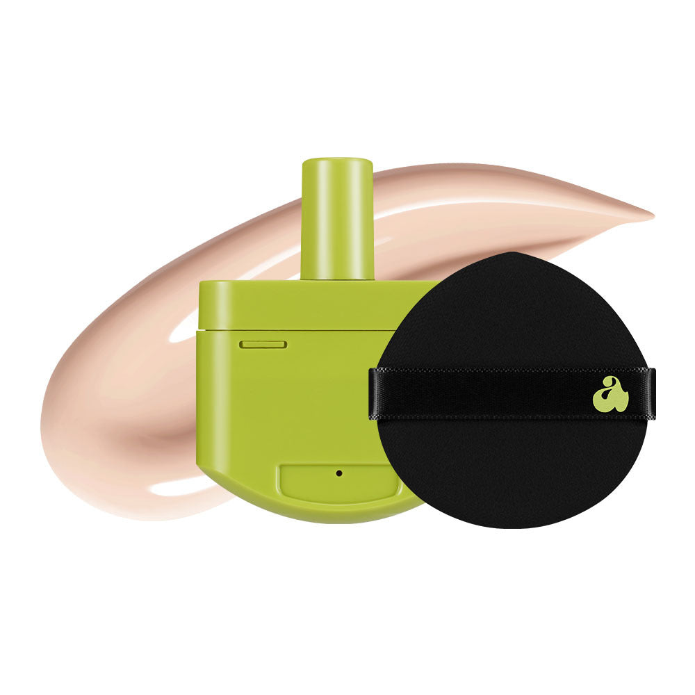 Unleashia Satin Wear Healthy-Green Cushion Re-Feel 15g - front