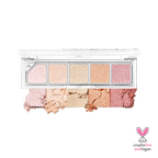 Unleashia Mood Shower Face Palette Ballerina & Ballerino - front