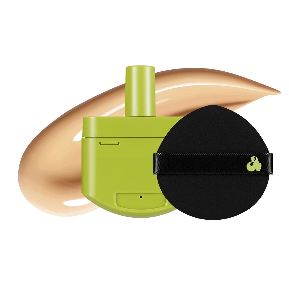Unleashia Satin Wear Healthy-Green Cushion Re-Feel