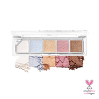 Unleashia Mood Shower Face Palette Ballerina & Ballerino - model application