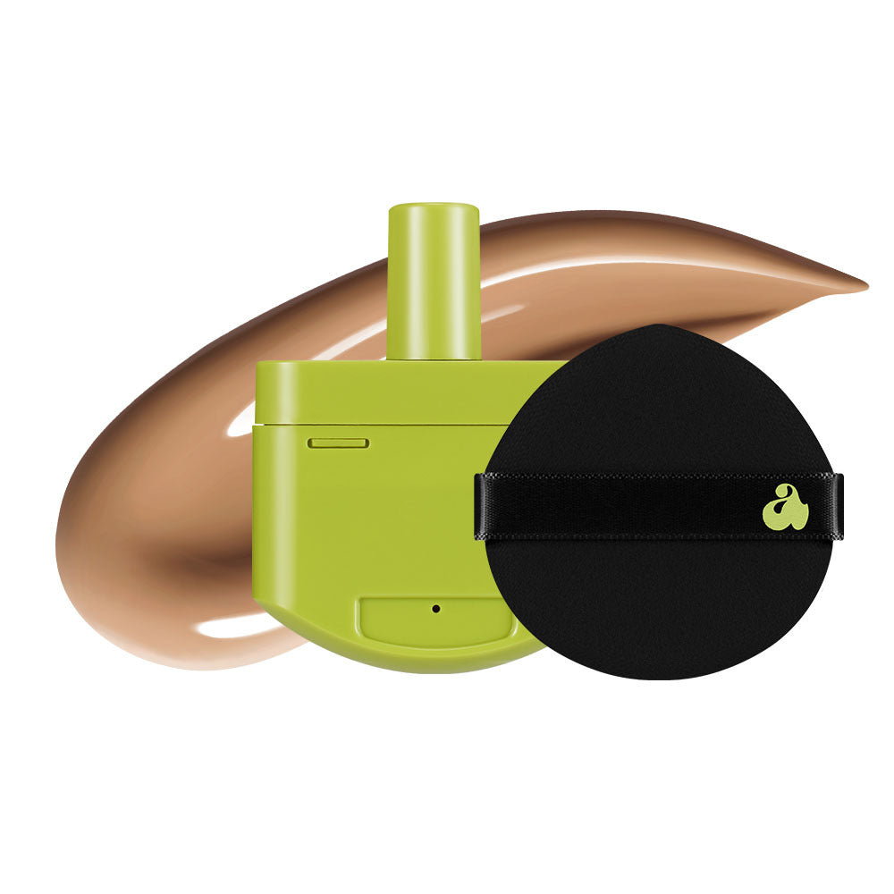 Unleashia Satin Wear Healthy-Green Cushion Re-Feel