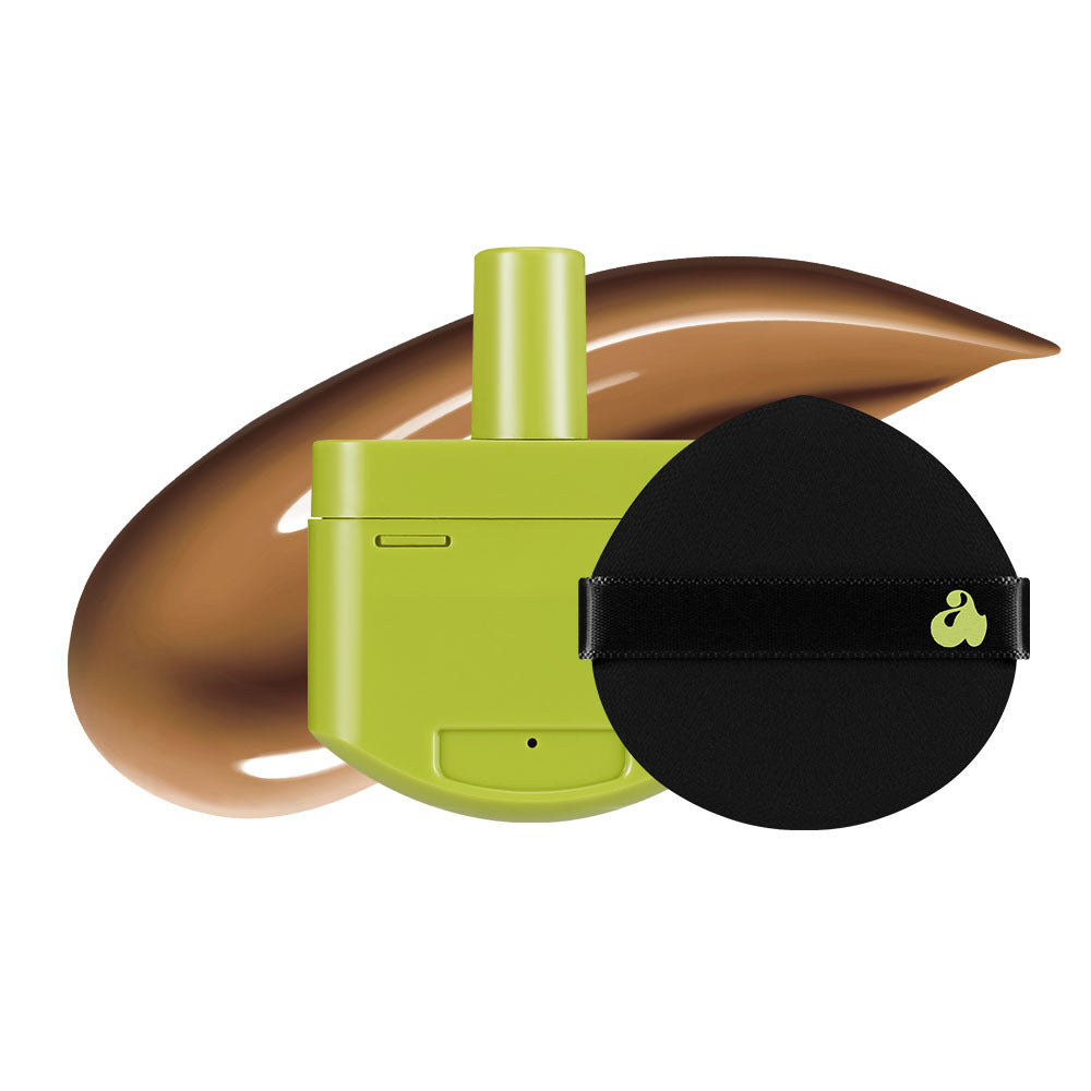 Unleashia Satin Wear Healthy-Green Cushion Re-Feel