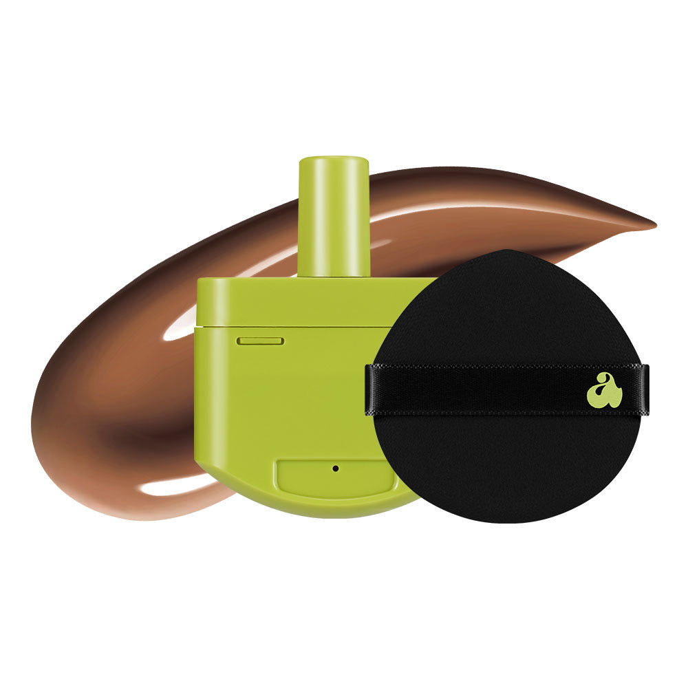 Unleashia Satin Wear Healthy-Green Cushion Re-Feel