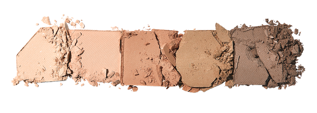 Unleashia Mood Shower Face Palette - model application