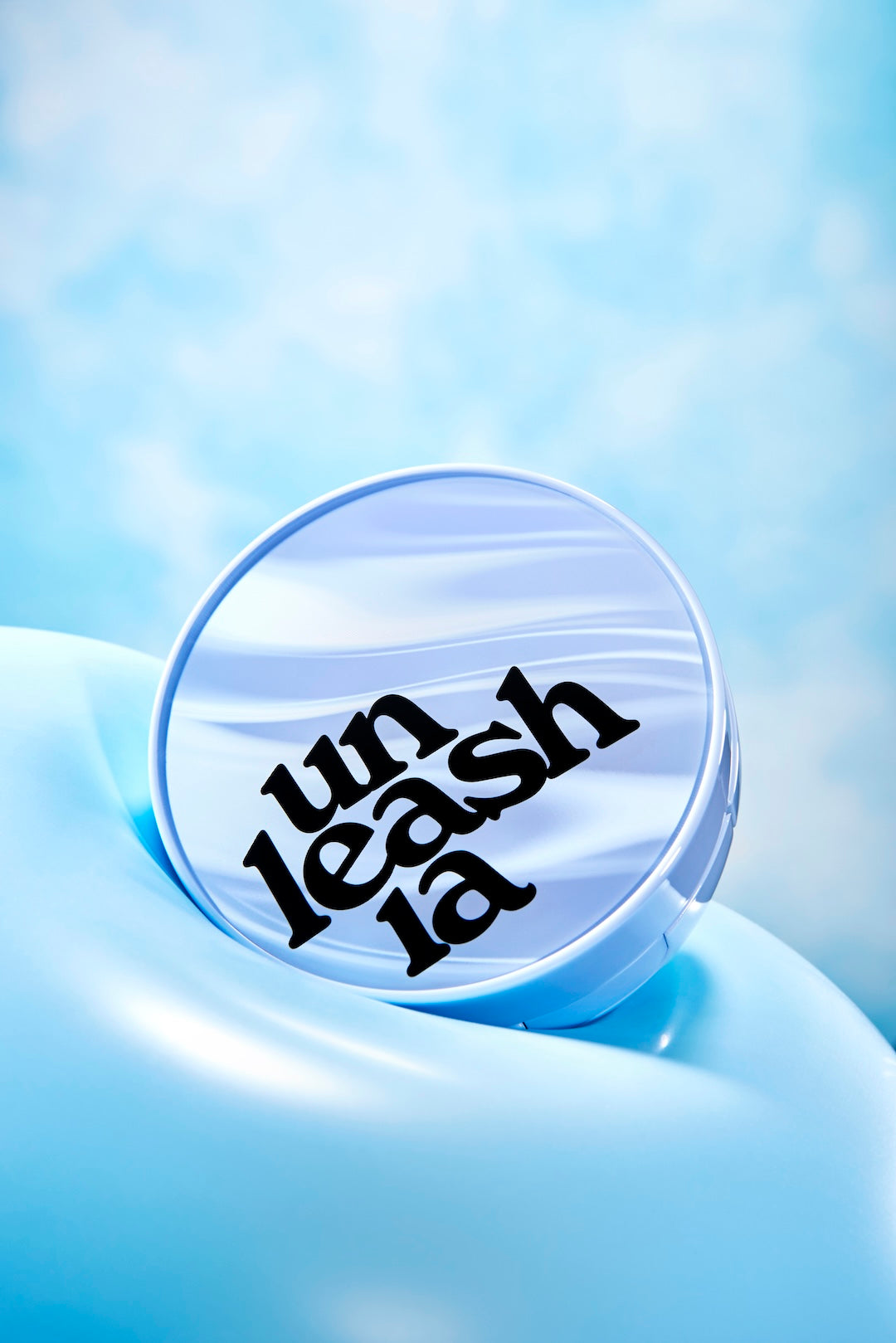 Unleashia Babe Skin Baby Blue Cushion