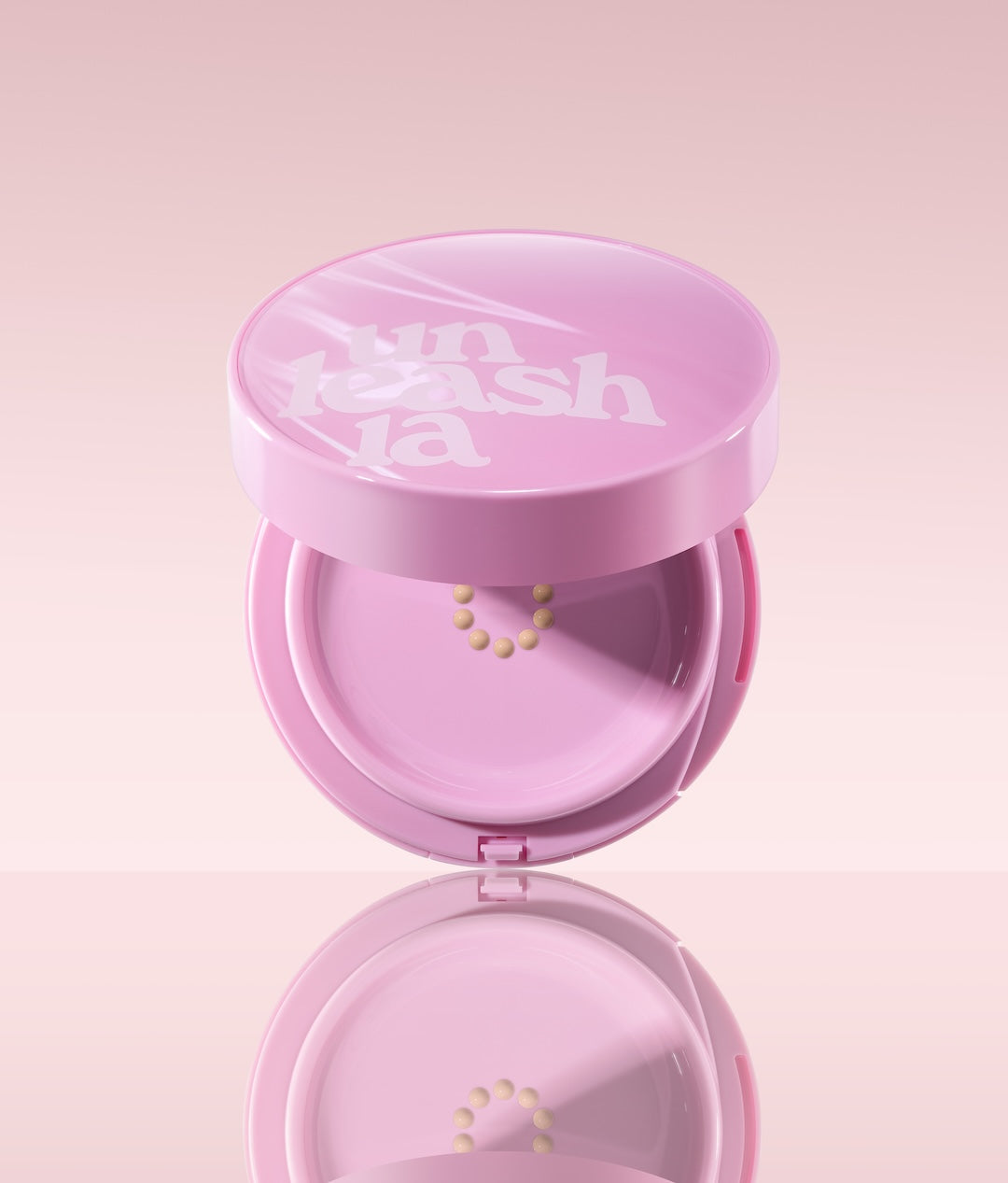 Unleashia Don't Touch Glass Pink Cushion