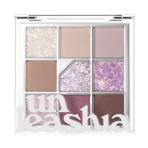 Unleashia Glitterpedia Eye Palette - texture close-up