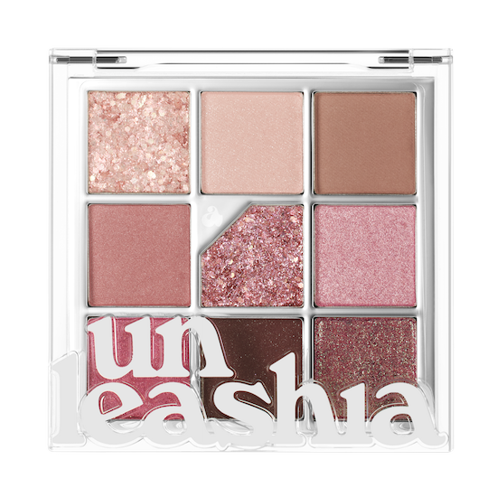Unleashia Glitterpedia Eye Palette - model application