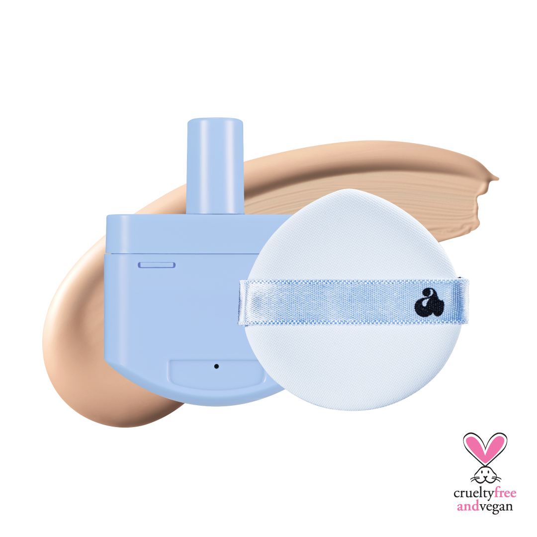 Unleashia Babe Skin Baby Blue Cushion Re-Feel