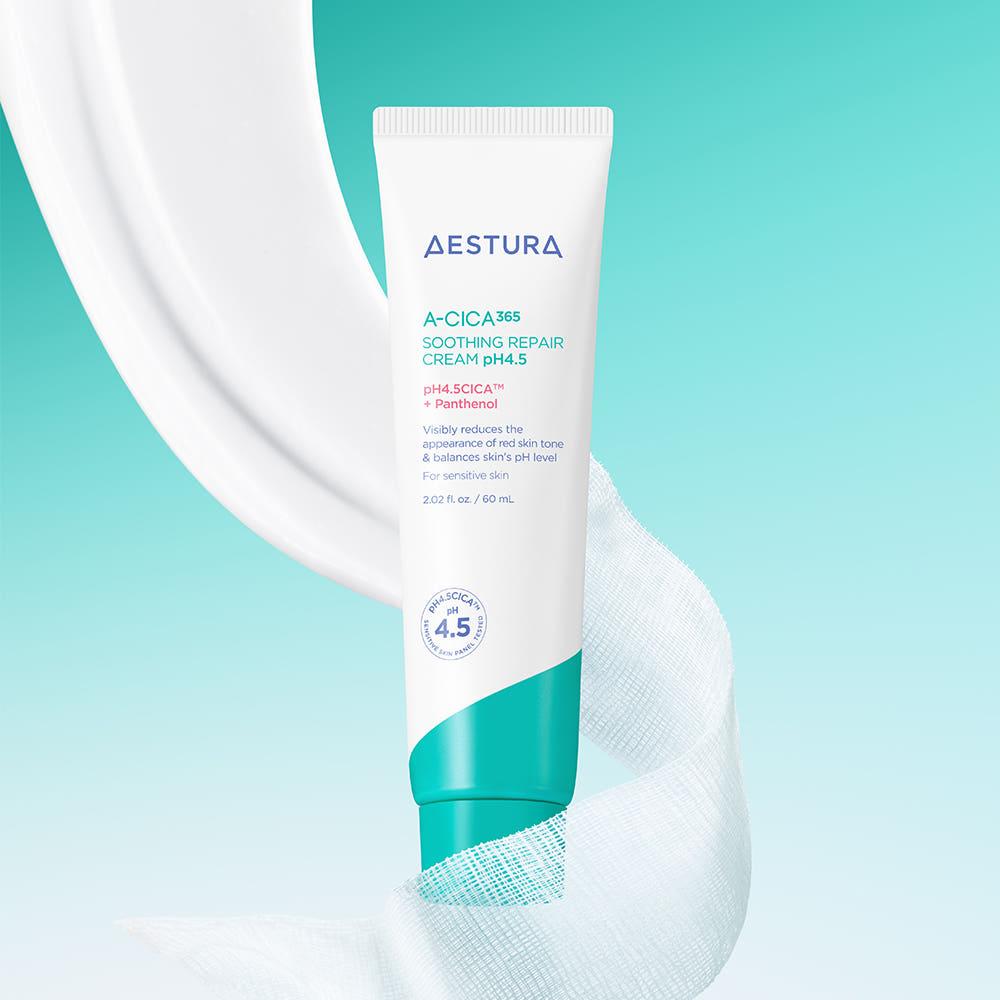 Aestura A-Cica Calming Cream 60ml - cream texture