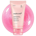 Medicube PDRN Pink Caffeine Overnight Wrapping Mask - lifestyle