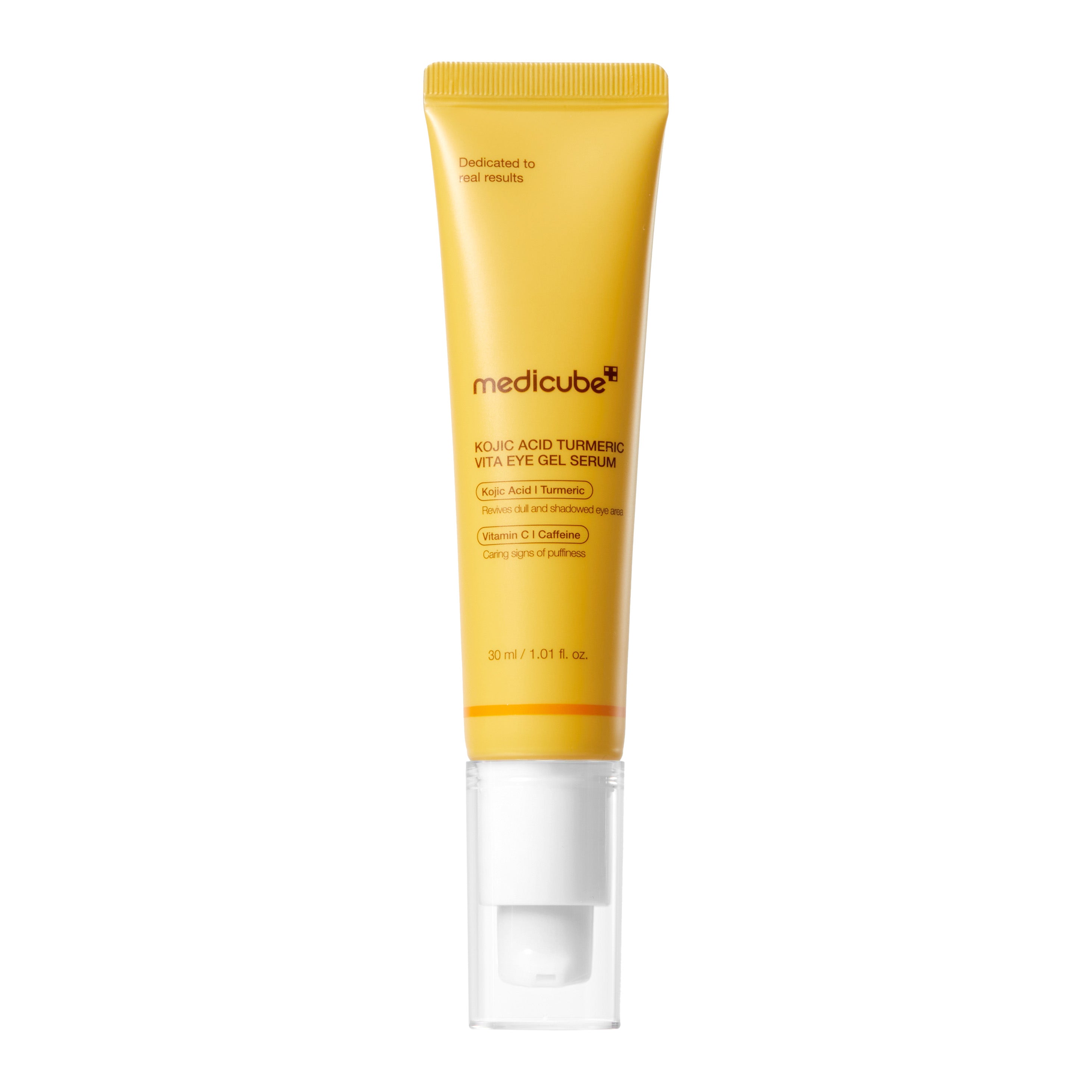 Medicube Kojic Acid Turmeric Vita Eye Gel Serum 30ml - side view