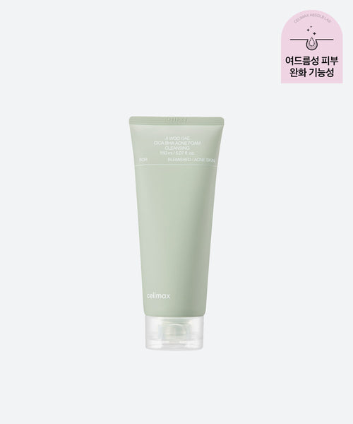 celimax Ji Woo Gae Cica BHA Acne Foam Cleansing 150ml