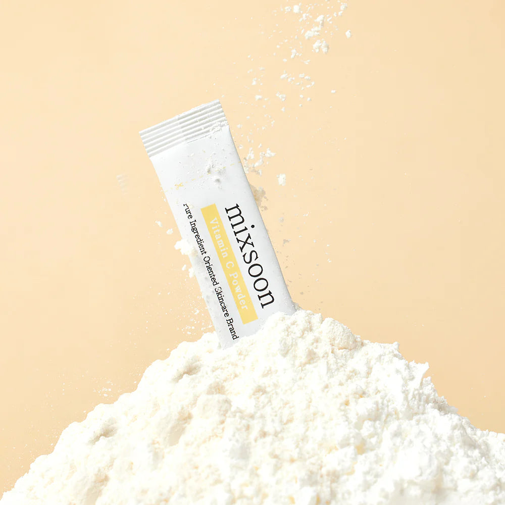 mixsoon Vitamin C Powder 100mg*10ea with Ascorbic Acid that fits into a focused brightening routine
