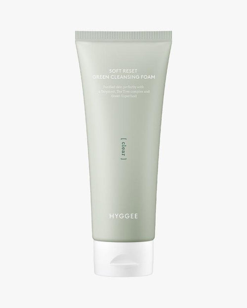 HYGGEE Soft Reset Green Cleansing Foam 150ml - low pH Korean face wash with tea tree