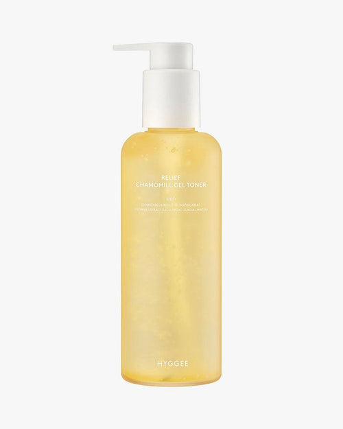 HYGGEE Relief Chamomile Gel Toner 200ml - cooling Korean skincare toner for redness