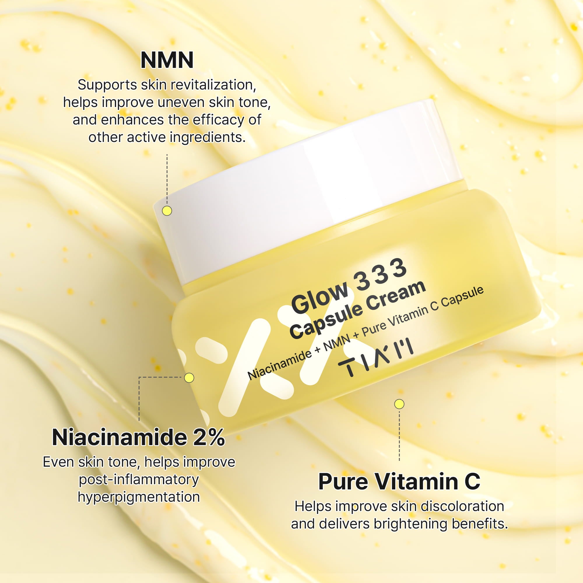 TIAM Glow 333 Capsule Cream 50ml