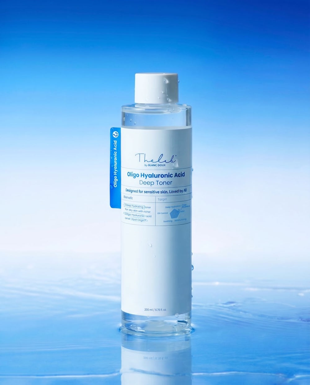 THE LAB by BLANC DOUX Oligo Hyaluronic Acid Deep Toner 200ml